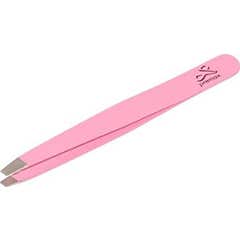 Premax Pince en Acier Inoxydable à Epiler Rose Skew Tip 9cm 1ut