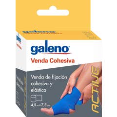 Galeno Active Bande cohésive bleue 4,5 m x 7,5 cm