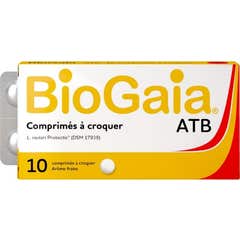 BioGaia ATB Comprimés Fraise 10 Comprimés À Croquer