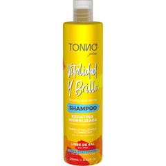Tonno Plus Shampoing Vitalité et Brillance Kératine Hydrolysée 250ml