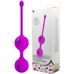 Pretty Love Orgasmic Kegel Balls Tighten Up 2 Purple 1 pièce