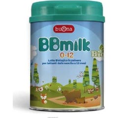 Buona Bbmilk 0-12 Lait Enfants Bio Poudre 800g