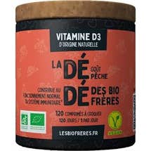 Les Bio Frères La DéDé Bio Vietamine D3 120comp