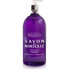 BeauTerra Savon de Marseille Liquide Lavande 300ml