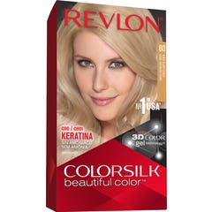 Kit de coloration Revlon Colorsilk 80 blond cendré moyen