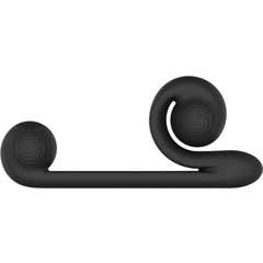 Snail Vibe Silicone Recharg Waterproof Dual Stimulation Black 1ut