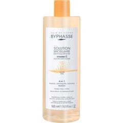 Byphasse Solution Micellaire Démaquillante Vit C Glow Skin 500 ml
