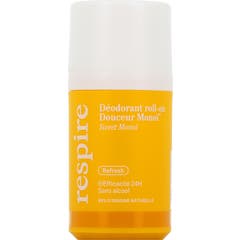Respire Déodorant Roll-On Douceur Monoï 24h 50 ml