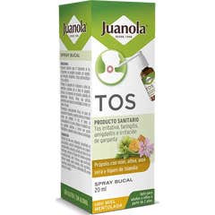 Juanola Spray buccal contre la toux Miel Menthol 20ml Juanola Spray buccal contre la toux Miel Menthol 20ml
