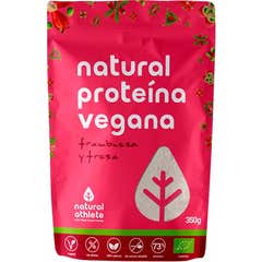Natruly Vegan Protein 73% Fraise et Framboise Bio 350g