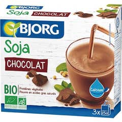 Bjorg Boisson Mini Soja Chocolat Bio 3x250ml