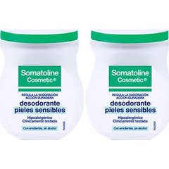 Somatoline ™ Déodorant en rouleaux pour peaux sensibles 2x50ml