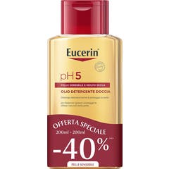 Eucerin Ph5 Huile Nettoyante 2x200ml Eucerin Ph5 Huile Nettoyante 2x200ml