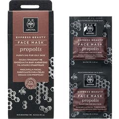 Apivita Express Mascarille du Visage Propolis 2x8ml