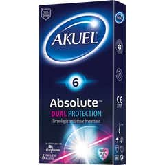 Akuel Absolute Dual Protection Preservativo 6uds