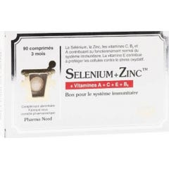 Pharma Nord Selenium+Zinc 90 comprimés