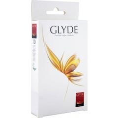 Glyde Maxi Red Préservatifs Végans Rouge Grande Taille 10u.