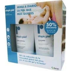 Repavar Pack Peau Atopique Gel de Bain + Lotion Corporelle