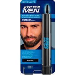 Just For Men Retouche des Cheveux Gris Barbe Sourcils Noir 9 g