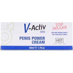 Hot V-Activ Man Crema Potenciadora 50ml