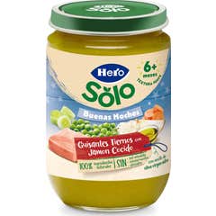 Hero Baby Petit pot Bonne Nuit Petits pois Jambon 190 g