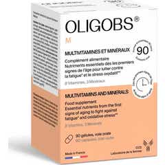 Oligobs M Antiâge 90 gélules