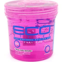 Eco Styler Curl Wave Gel Fixateur Rose Sans Alcool Fort 473ml