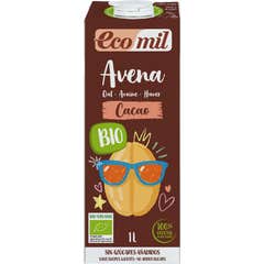 Ecomil Organic Oatmeal and Cocoa Drink with Calcium 1l