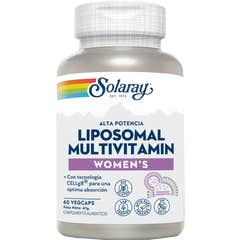 Solaray Liposomal Multivitamin Mujer 60caps
