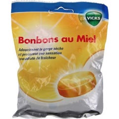 Vicks Bonbons au Miel pour la Gorge 75g