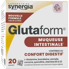 Synergia Glutaform Confort Digestif Muquese Intestinal 20 Sachets