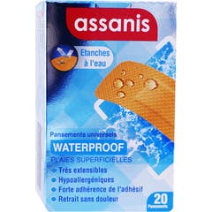 Assanis Waterproof Pansement 20uts