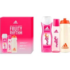 Adidas Fruity Rhythm Set Edt 75ml + Gel Douche 75ml + Flacon