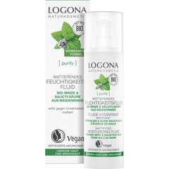 Logona Crème Visage Hydratante Menthe Bio 30ml