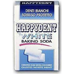 Happydent Blanc Bicarbonate de Soude Bubble Gum 21uts