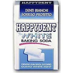 Happydent Blanc Bicarbonate de Soude Bubble Gum 21uts