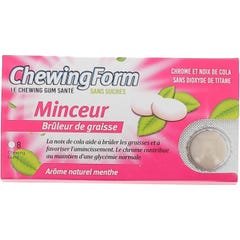 Chewingform Minceur Menthe 8uts