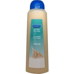 Alvita Gel de bain au miel et au yaourt 750ml