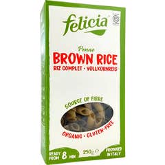 Felicia Pâtes Penne au riz complet bio 250 g