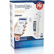 Thermomètre Infrarouge Veroval - Mesure Frontale Ou Auriculaire, 10 Embouts Inclus, écran Rétroéclairé