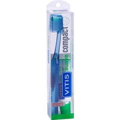 Vitis Suave Compact Brosse À Dents + Dentifrice 15ml