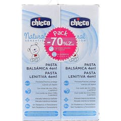 Chicco Pack Natural Sensation Crème Balsamique 4 en 1 2x100ml