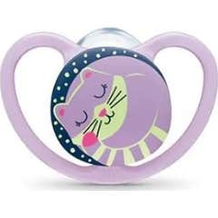 Nuk Sucette en silicone Space Night 0-6M 1ud Nuk Sucette en silicone Space Night 0-6M 1ud