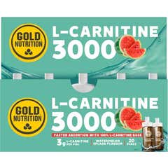 Gold Nutrition L-Carnitine 3000mg Sandia 20uds