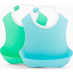 Twistshake Pack de Bavoirs Bleus