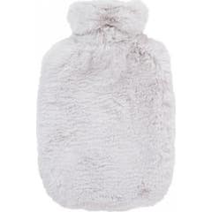 Fashy Almohadilla Térmica de Agua de Peluche Gris Claro 1ud