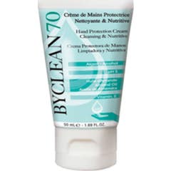 Byclean70 Crema Protectora de Manos Limpiadora y Nutritiva 50ml