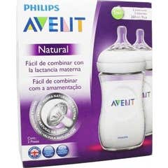 Avent Pack Natural Biberon 2x260ml