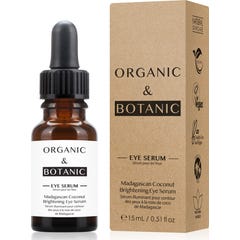 Sérum pour les yeux bio et botanique Energisant à la noix de coco 15ml