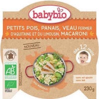 Babybio Ass P Pois/Veau/Macar 230g